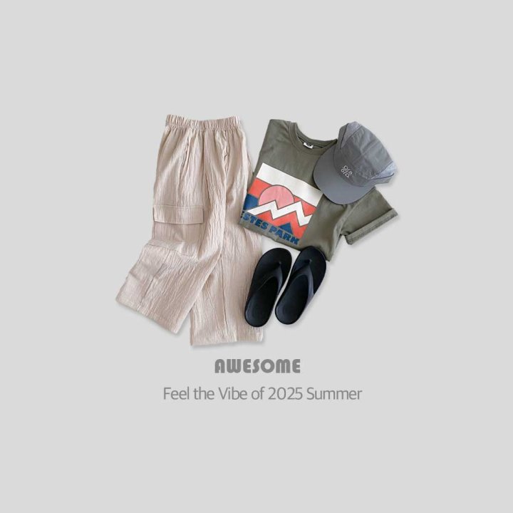 Awesome Bebe - Korean Children Fashion - #childofig - Linen Cargo Pants - 8