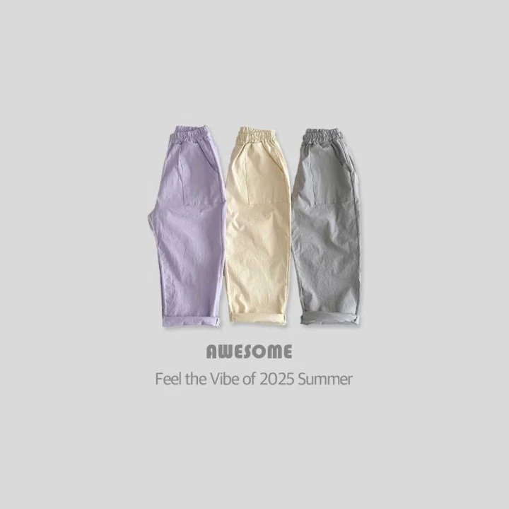 Awesome Bebe - Korean Children Fashion - #childofig - Tapered Span Pants - 6
