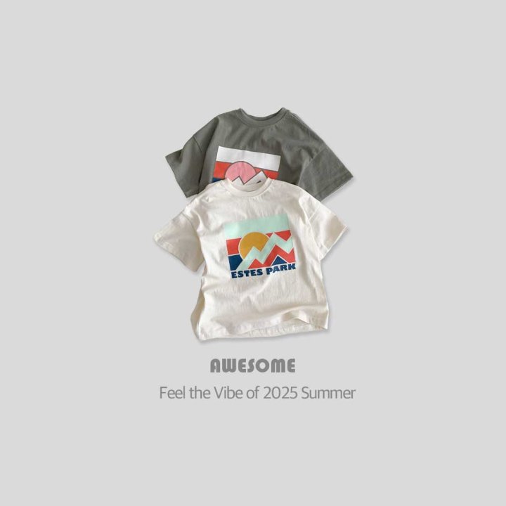 Awesome Bebe - Korean Children Fashion - #childofig - East Short Sleeve Tee - 2