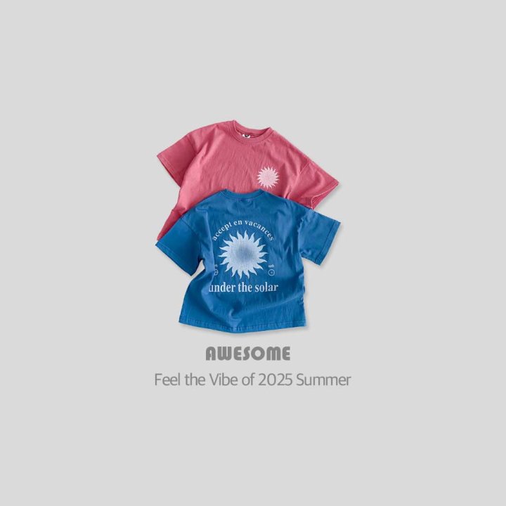 Awesome Bebe - Korean Children Fashion - #childofig - Solar Short Sleeve Tee - 2