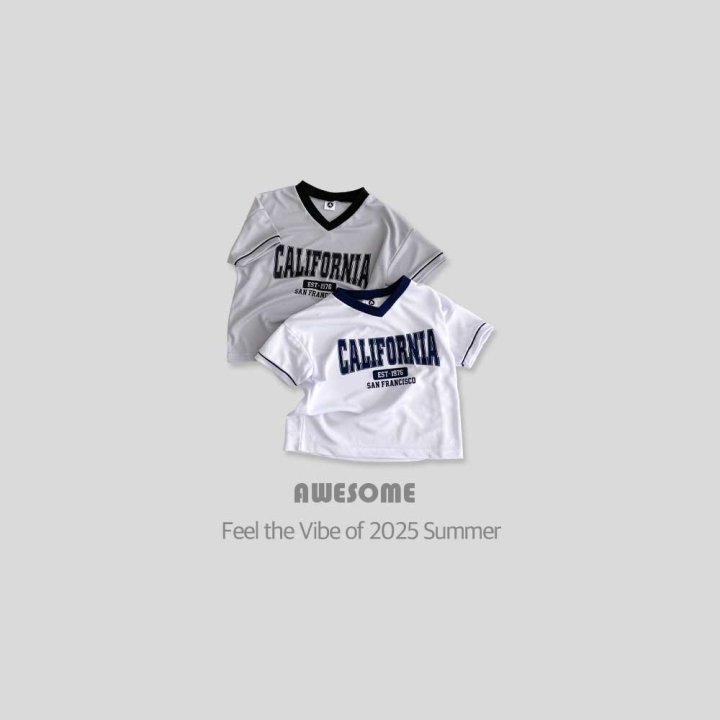 Awesome Bebe - Korean Children Fashion - #childofig - Cali Mesh Short Sleeve Tee