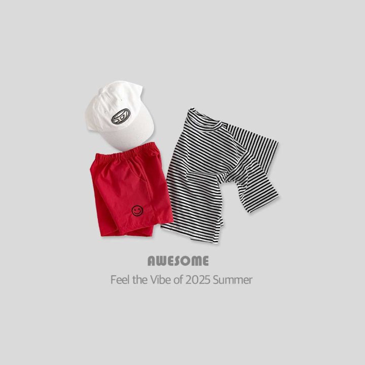 Awesome Bebe - Korean Children Fashion - #childofig - Striped Tee - 2
