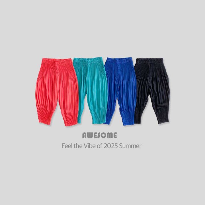 Awesome Bebe - Korean Children Fashion - #childofig - Pleated Pleated Pants