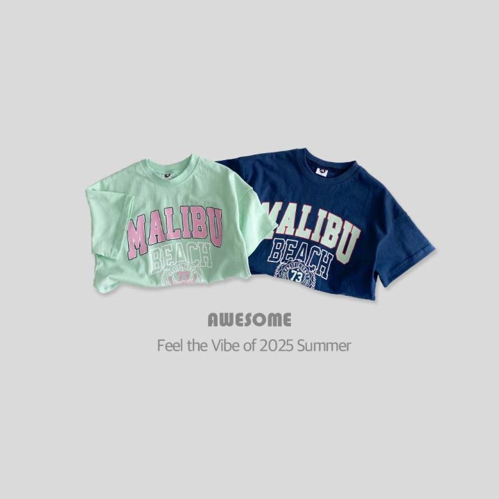 Awesome Bebe - Korean Children Fashion - #childrensboutique - Malibu Short Sleeve Tee - 7