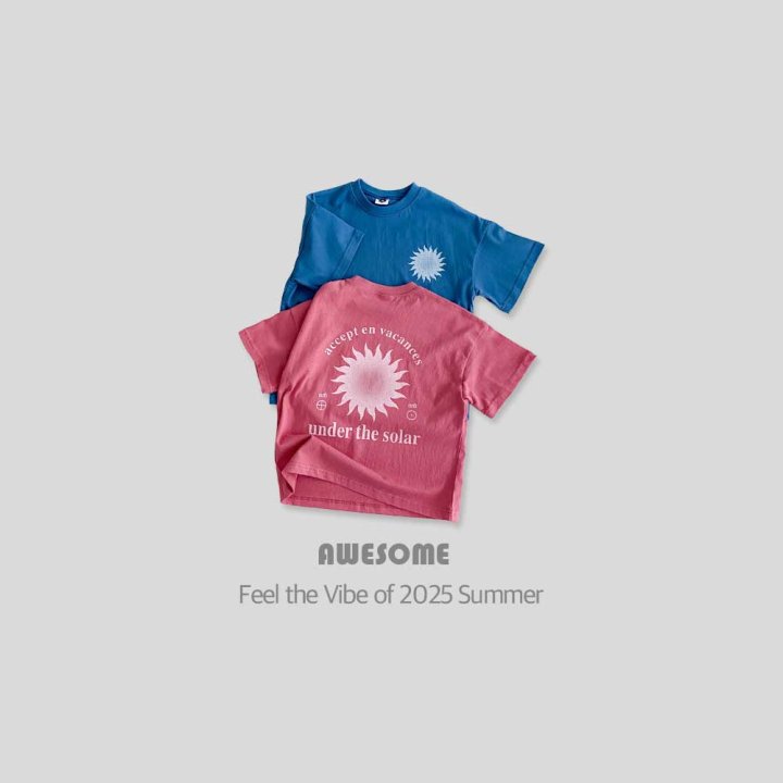 Awesome Bebe - Korean Children Fashion - #childrensboutique - Solar Short Sleeve Tee - 3