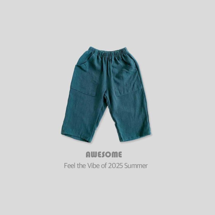 Awesome Bebe - Korean Children Fashion - #childrensboutique - Linen Pants - 6