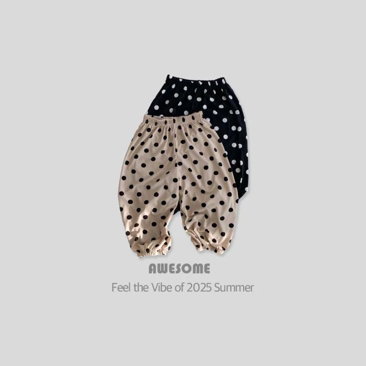 Awesome Bebe - Korean Children Fashion - #childrensboutique - Dot Pants - 5