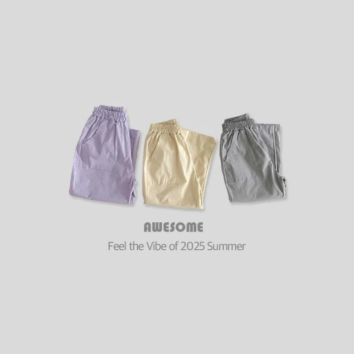 Awesome Bebe - Korean Children Fashion - #designkidswear - Tapered Span Pants - 9