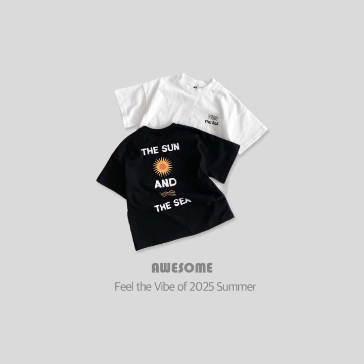Awesome Bebe - Korean Children Fashion - #designkidswear - Wave Short Sleeve Tee - 7