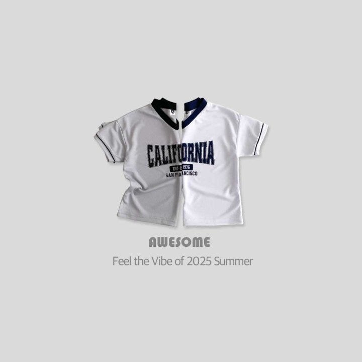 Awesome Bebe - Korean Children Fashion - #designkidswear - Cali Mesh Short Sleeve Tee - 3