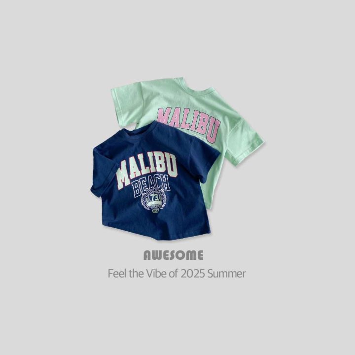 Awesome Bebe - Korean Children Fashion - #discoveringself - Malibu Short Sleeve Tee - 9