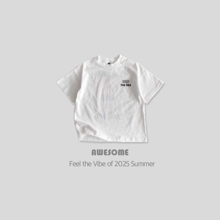 Awesome Bebe - Korean Children Fashion - #discoveringself - Wave Short Sleeve Tee - 8