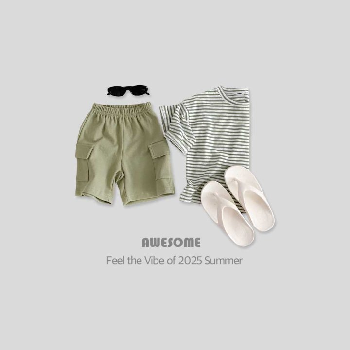 Awesome Bebe - Korean Children Fashion - #discoveringself - Striped Tee - 5