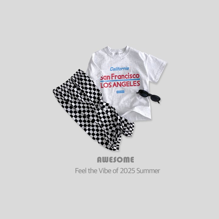 Awesome Bebe - Korean Children Fashion - #discoveringself - California Short Sleeve Tee - 10