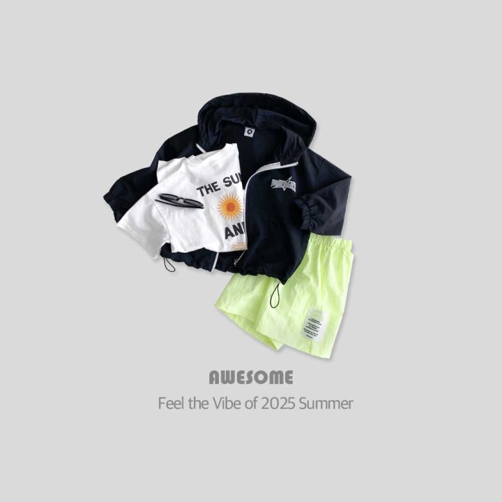 Awesome Bebe - Korean Children Fashion - #fashionkids - Color Rustling Half Pants - 2