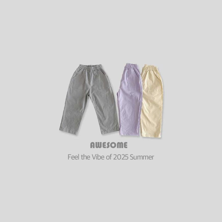 Awesome Bebe - Korean Children Fashion - #fashionkids - Tapered Span Pants - 11
