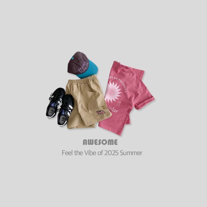 Awesome Bebe - Korean Children Fashion - #fashionkids - Solar Short Sleeve Tee - 6
