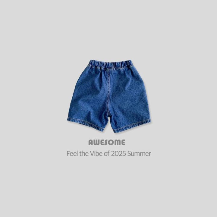 Awesome Bebe - Korean Children Fashion - #fashionkids - Pocket Denim Pants - 9