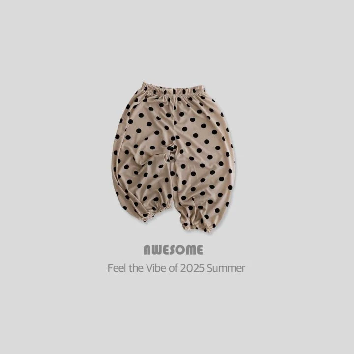 Awesome Bebe - Korean Children Fashion - #kidsshorts - Dot Pants - 9