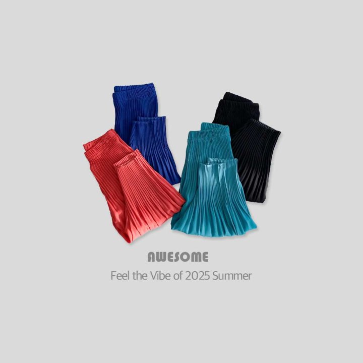Awesome Bebe - Korean Children Fashion - #kidsshorts - Pleated Pleated Pants - 6