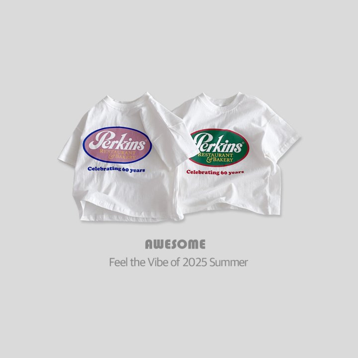 Awesome Bebe - Korean Children Fashion - #kidsshorts - Perkins Short Sleeve Tee