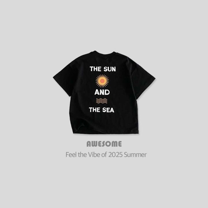 Awesome Bebe - Korean Children Fashion - #kidsstore - Wave Short Sleeve Tee - 11