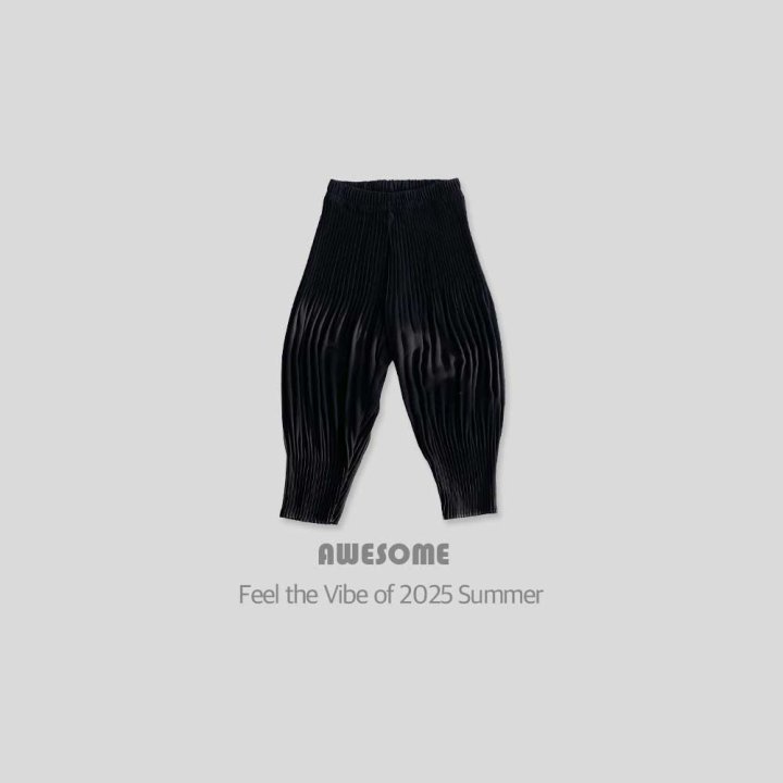 Awesome Bebe - Korean Children Fashion - #kidsstore - Pleated Pleated Pants - 7