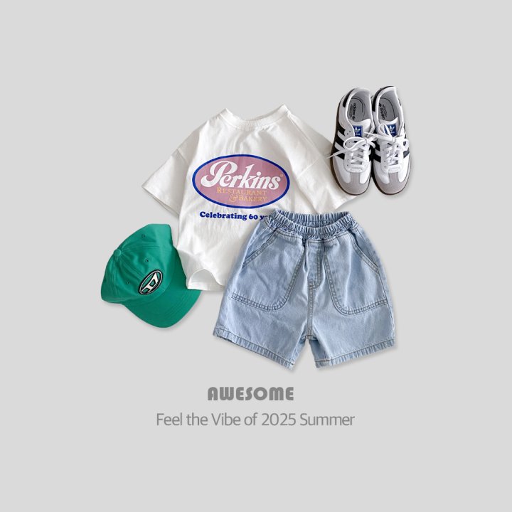 Awesome Bebe - Korean Children Fashion - #kidsstore - Perkins Short Sleeve Tee - 2