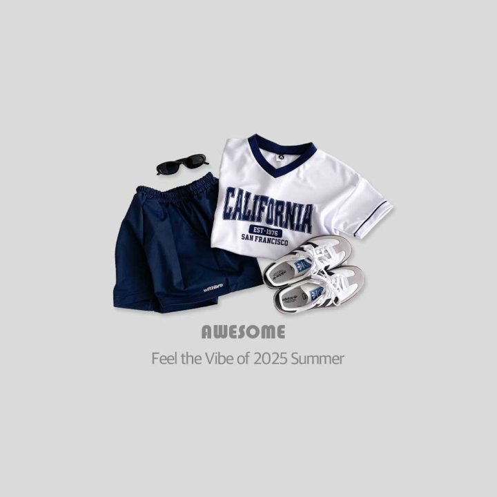Awesome Bebe - Korean Children Fashion - #kidzfashiontrend - Cali Mesh Short Sleeve Tee - 8