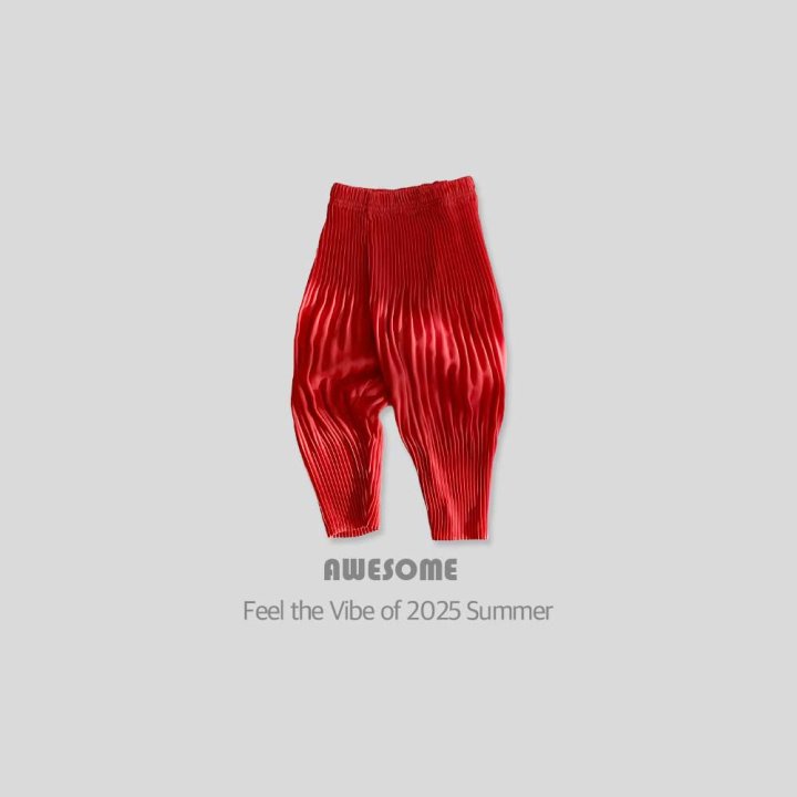 Awesome Bebe - Korean Children Fashion - #kidzfashiontrend - Pleated Pleated Pants - 8