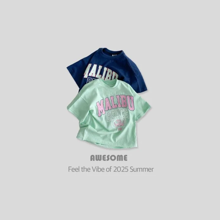 Awesome Bebe - Korean Children Fashion - #littlefashionista - Malibu Short Sleeve Tee