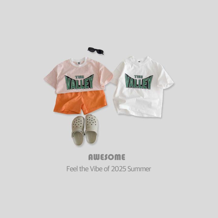 Awesome Bebe - Korean Children Fashion - #littlefashionista - Valley Top Bottom Set - 5