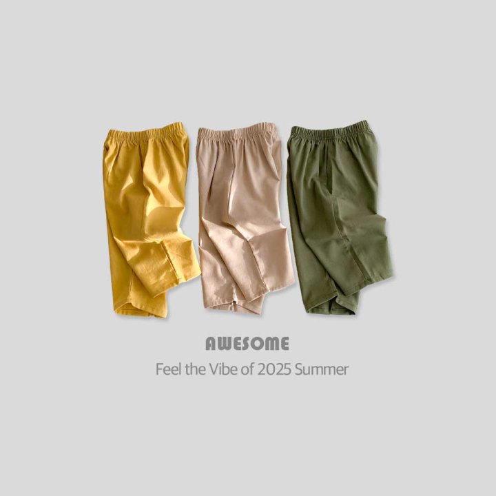 Awesome Bebe - Korean Children Fashion - #Kfashion4kids - Linen Baggy Pants - 4
