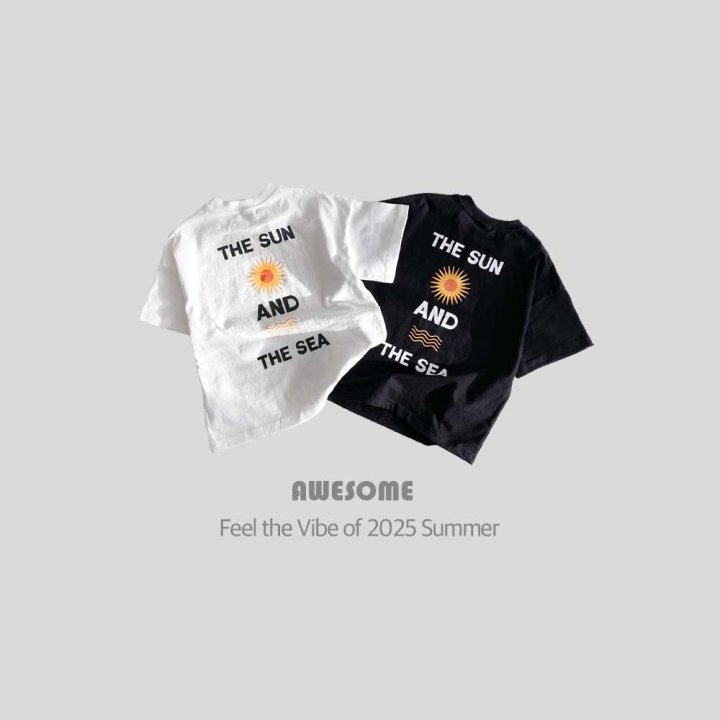 Awesome Bebe - Korean Children Fashion - #magicofchildhood - Wave Short Sleeve Tee