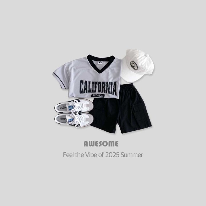 Awesome Bebe - Korean Children Fashion - #magicofchildhood - Cali Mesh Short Sleeve Tee - 11