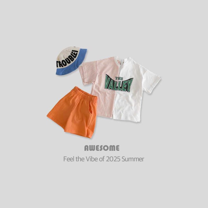 Awesome Bebe - Korean Children Fashion - #magicofchildhood - Valley Top Bottom Set - 6