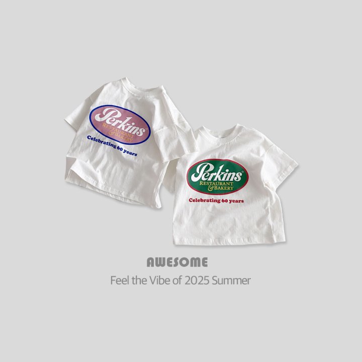 Awesome Bebe - Korean Children Fashion - #magicofchildhood - Perkins Short Sleeve Tee - 6