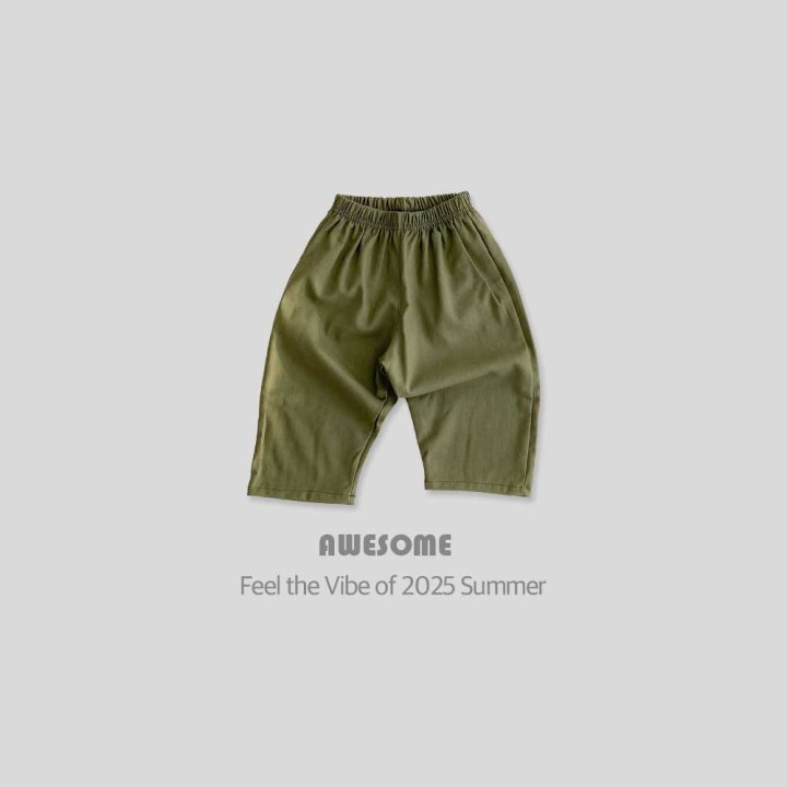 Awesome Bebe - Korean Children Fashion - #magicofchildhood - Linen Baggy Pants - 5