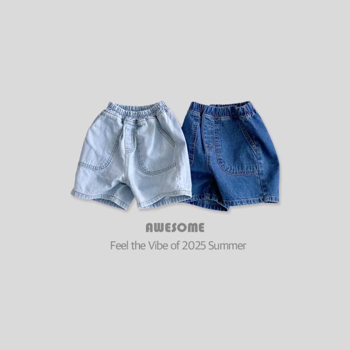Awesome Bebe - Korean Children Fashion - #magicofchildhood - Pocket Denim Pants
