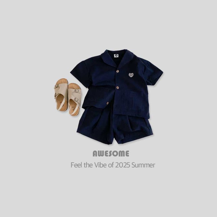 Awesome Bebe - Korean Children Fashion - #minifashionista - Linen Jacket Set-up - 9