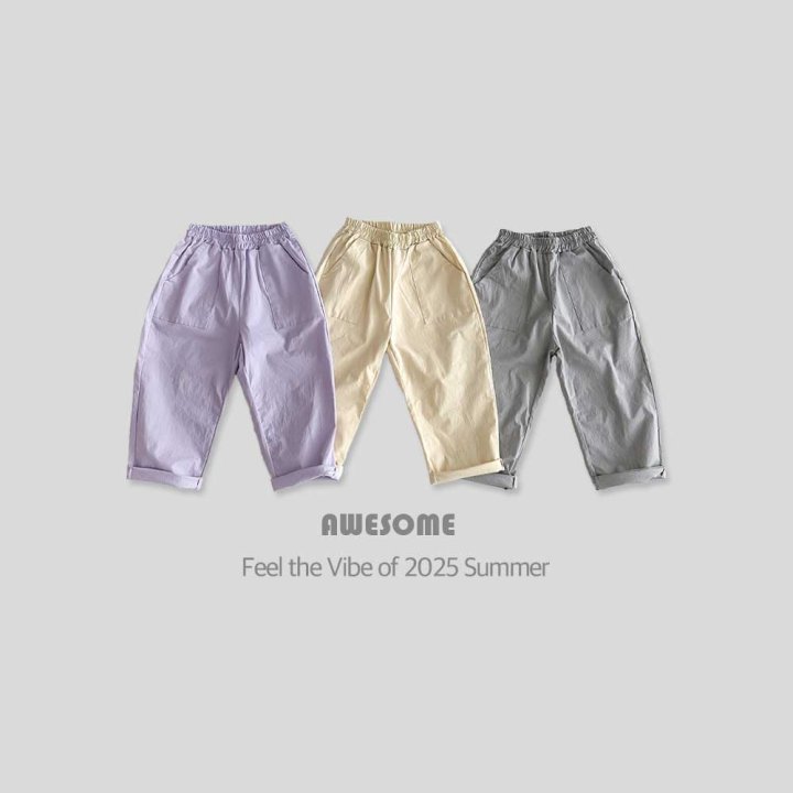 Awesome Bebe - Korean Children Fashion - #prettylittlegirls - Tapered Span Pants - 5