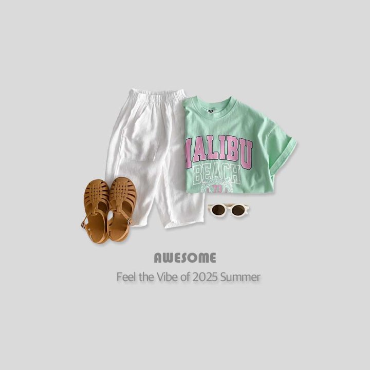 Awesome Bebe - Korean Children Fashion - #minifashionista - Malibu Short Sleeve Tee - 4