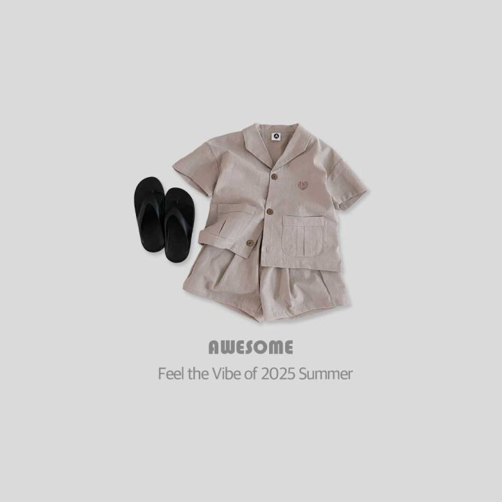 Awesome Bebe - Korean Children Fashion - #prettylittlegirls - Linen Jacket Set-up - 10