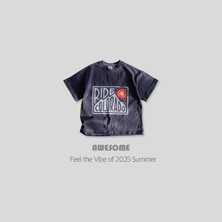 Awesome Bebe - Korean Children Fashion - #prettylittlegirls - Color Stitch Short Sleeve Top Bottom Set - 9
