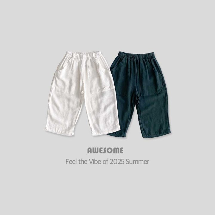 Awesome Bebe - Korean Children Fashion - #prettylittlegirls - Linen Pants