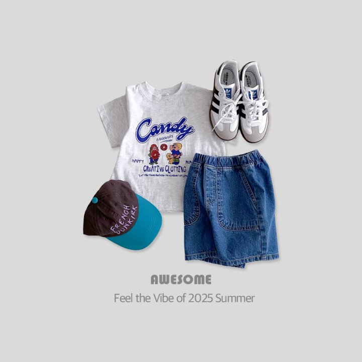 Awesome Bebe - Korean Children Fashion - #prettylittlegirls - Pocket Denim Pants - 3