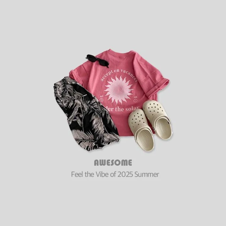 Awesome Bebe - Korean Children Fashion - #stylishchildhood - Palm Tree Pants - 2
