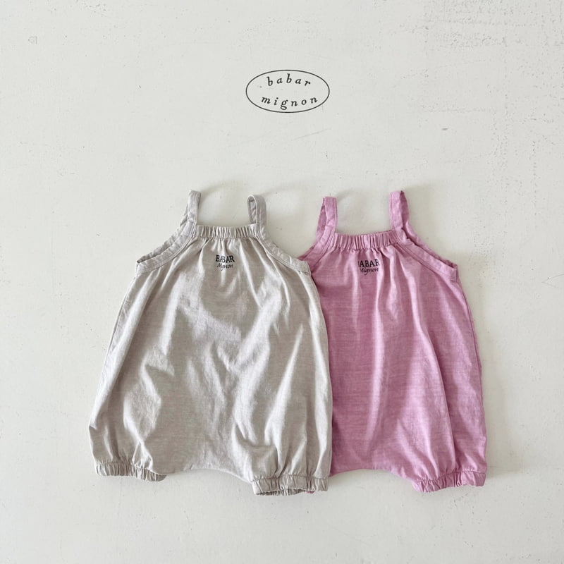 Babar Mignon - Korean Baby Fashion - #babyboutiqueclothing - All-in-one Suit - 2
