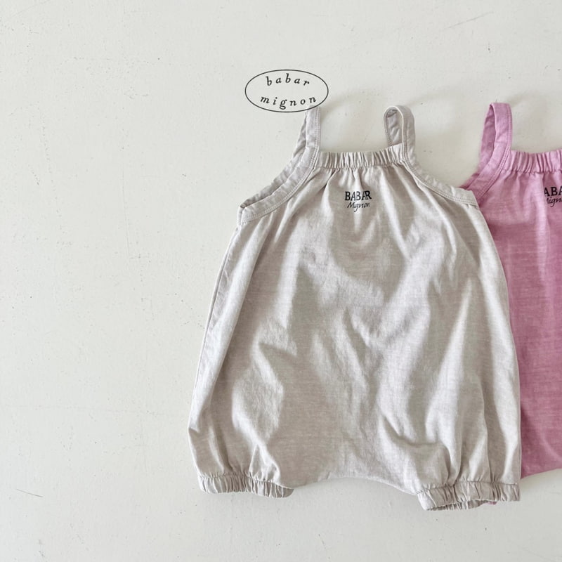 Babar Mignon - Korean Baby Fashion - #babyclothing - All-in-one Suit - 3