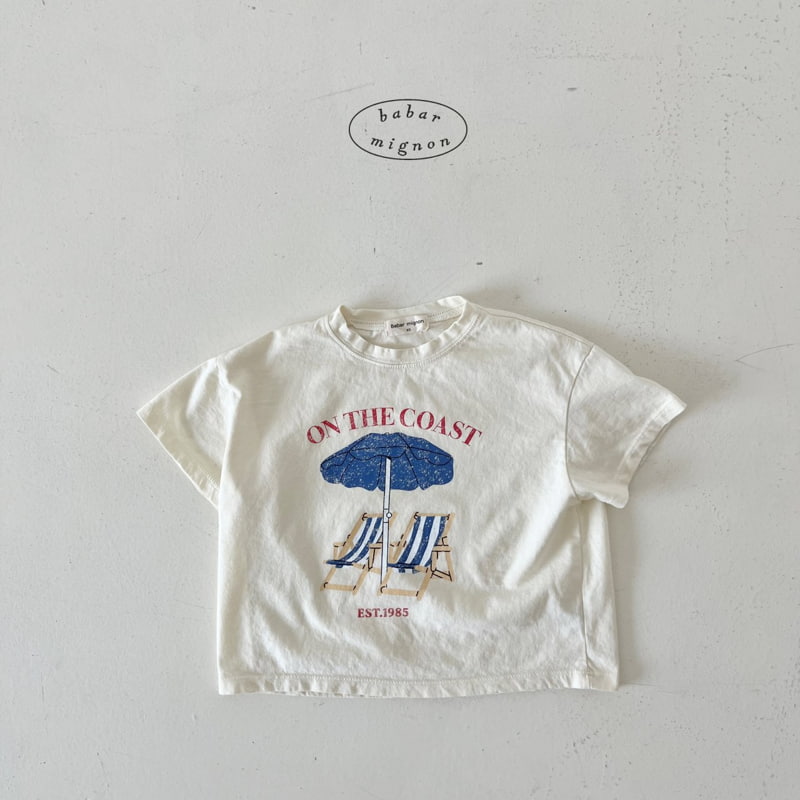 Babar Mignon - Korean Children Fashion - #Kfashion4kids - Sunny Short Sleeve Tee - 10
